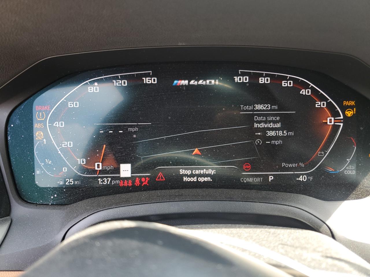 2022 BMW M440Xi Gran Coupe VIN: WBA13AW05NFN09933 Lot: 63301375
