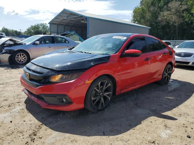  HONDA CIVIC 2019 Красный