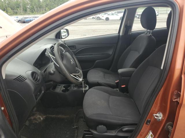  MITSUBISHI MIRAGE 2019 Pomarańczowy