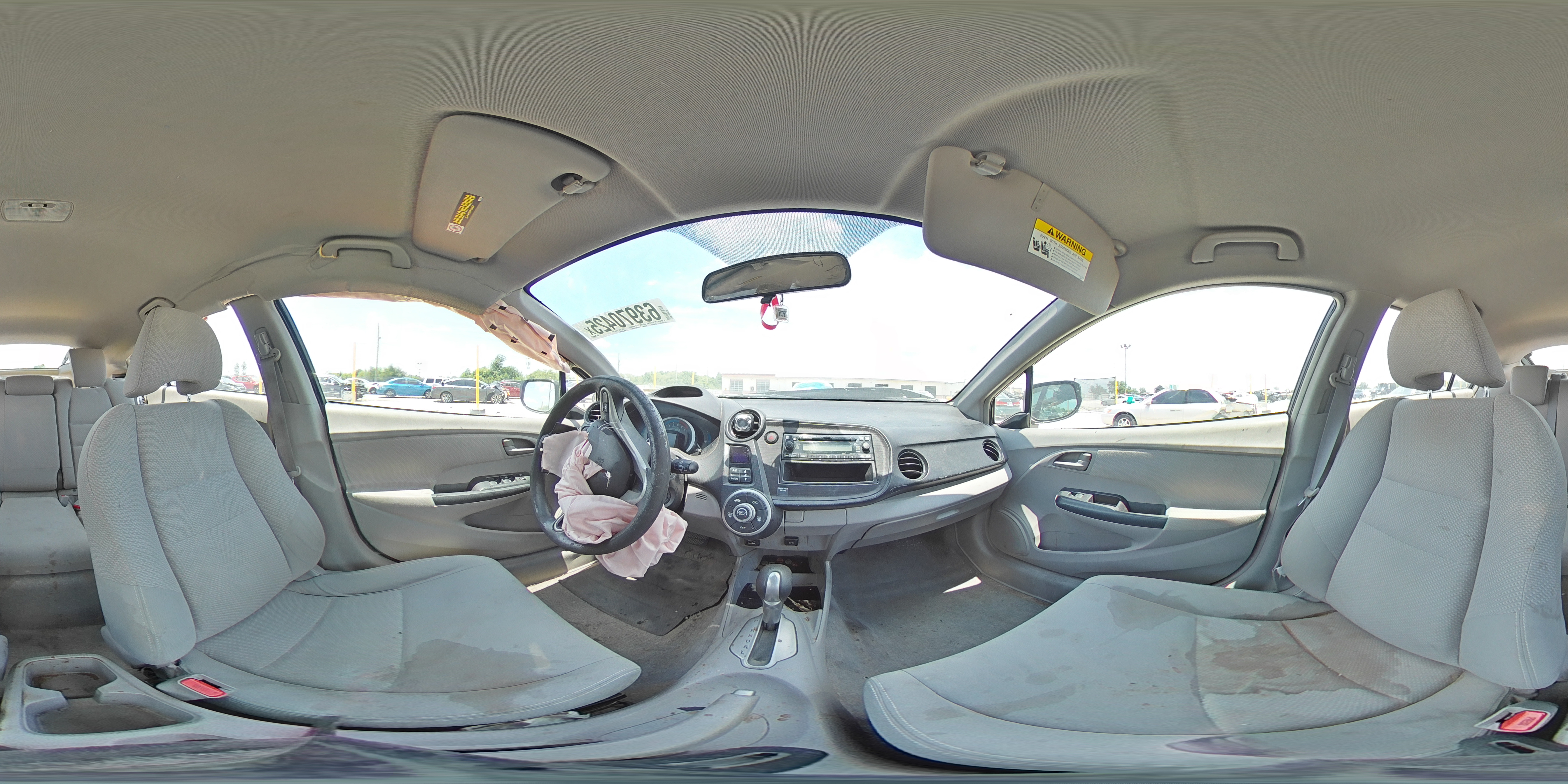 2011 Honda Insight VIN: JHMZE2H34BS001595 Lot: 63970425