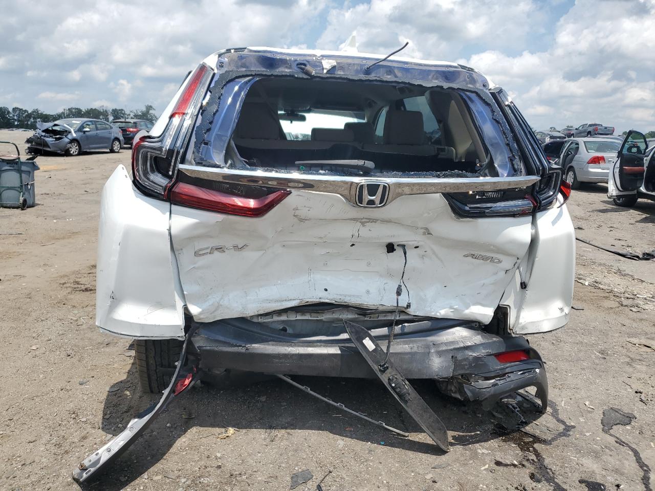 2020 Honda Cr-V Lx VIN: 2HKRW2H2XLH660951 Lot: 64766365