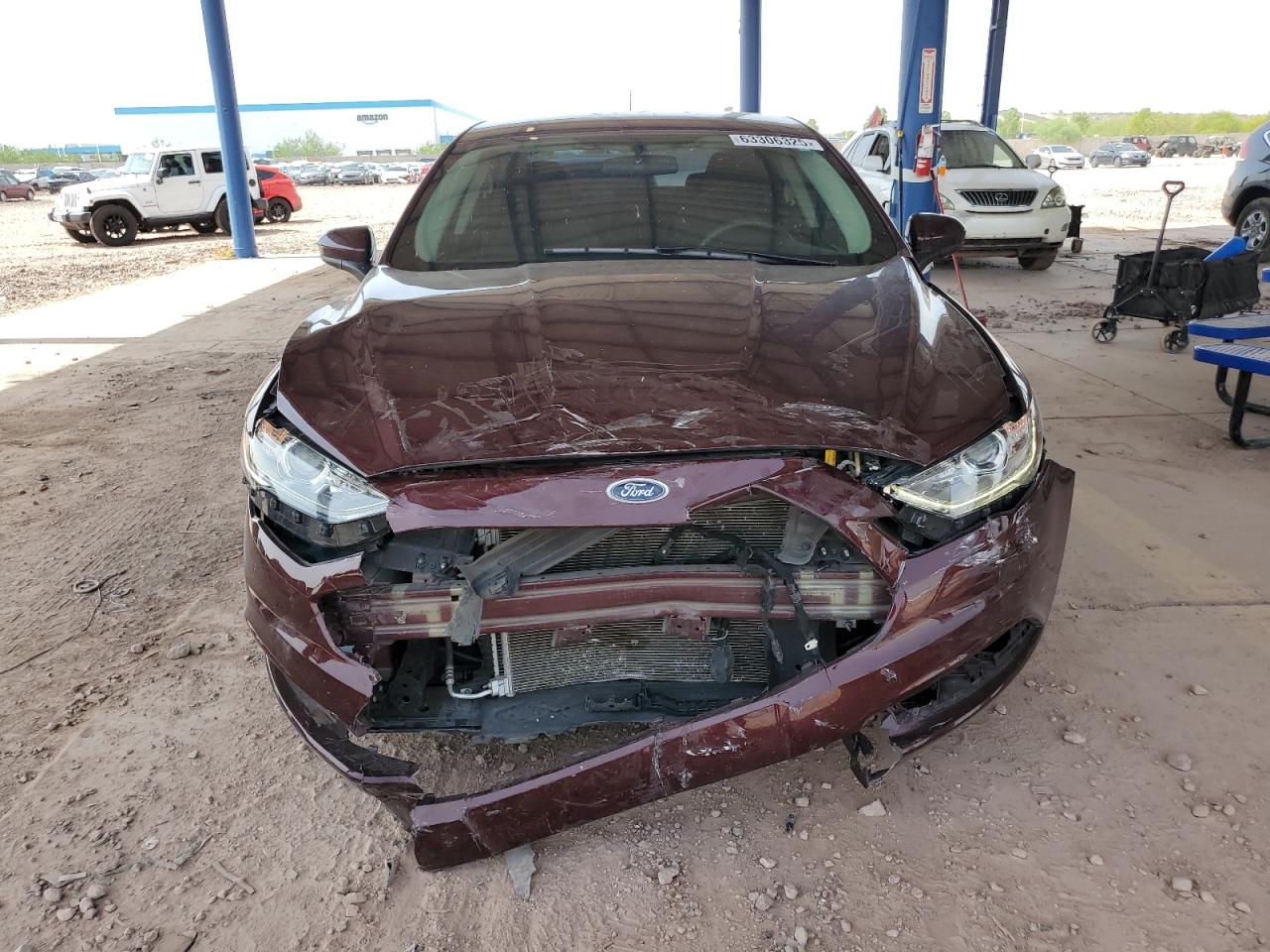 2017 Ford Fusion Se VIN: 3FA6P0H75HR142062 Lot: 63306325
