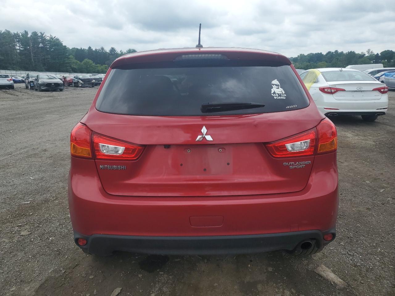 2015 Mitsubishi Outlander Sport Se VIN: 4A4AR4AU8FE026756 Lot: 63990145