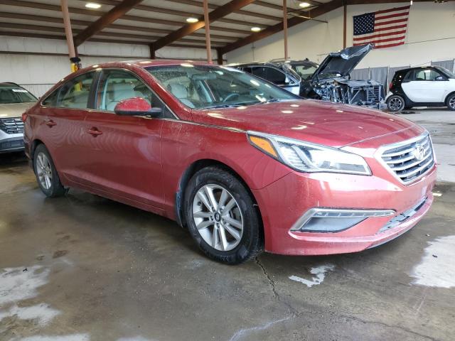  HYUNDAI SONATA 2015 Czerwony