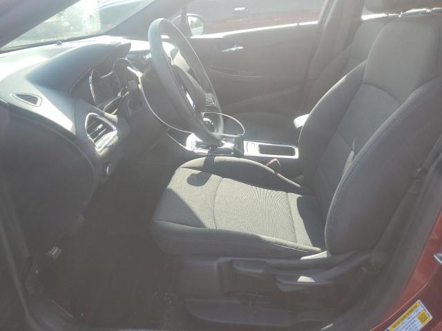  CHEVROLET CRUZE 2017 Czerwony