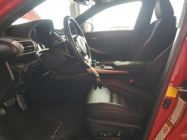  LEXUS IS 2016 Red