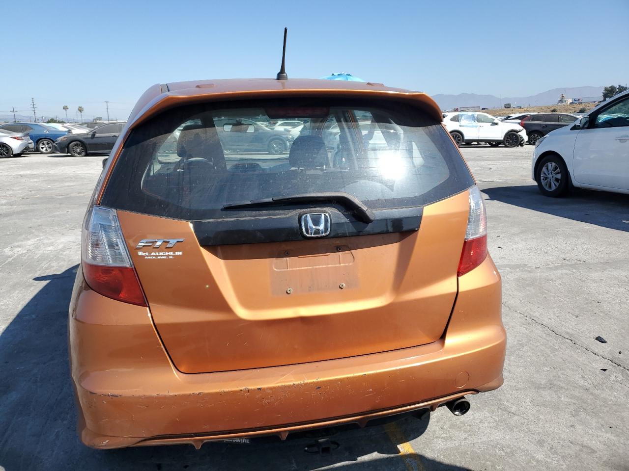 2010 Honda Fit Sport VIN: JHMGE8H47AC011498 Lot: 61945785