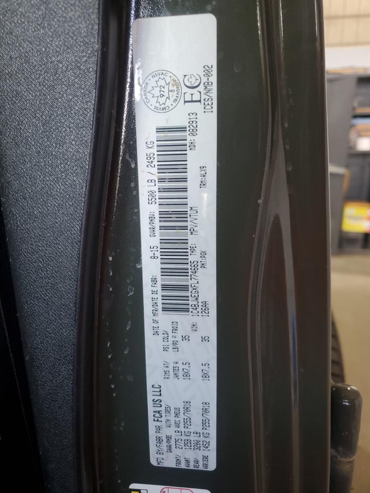 2015 Jeep Wrangler Unlimited Sahara VIN: 1C4BJWEGXFL774665 Lot: 62682345