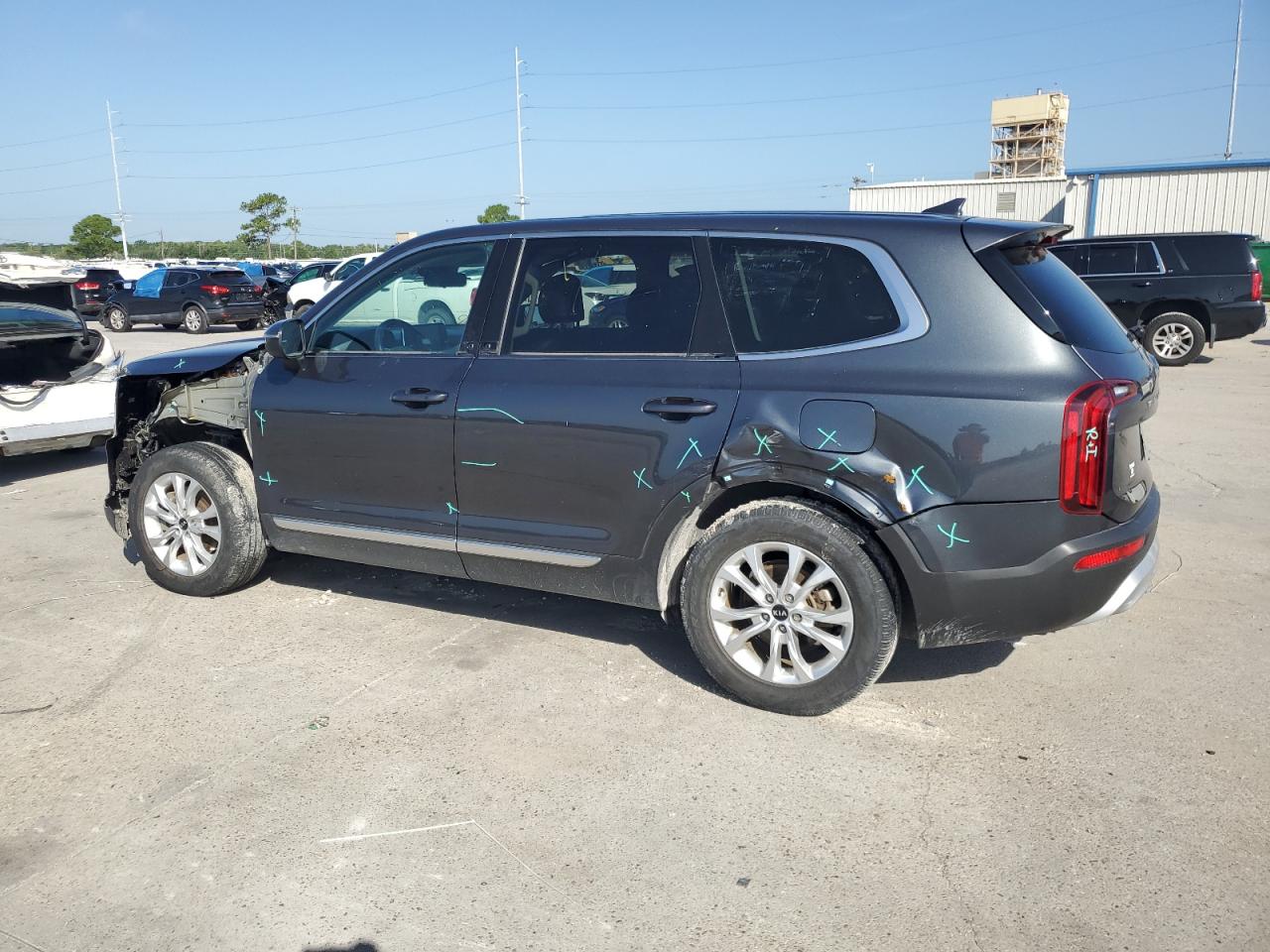 2020 Kia Telluride Lx VIN: 5XYP24HC1LG089414 Lot: 66305175