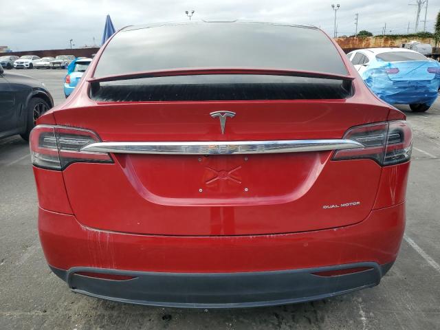  TESLA MODEL X 2021 Red