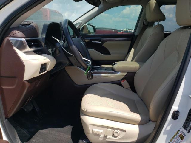  TOYOTA HIGHLANDER 2020 Белы