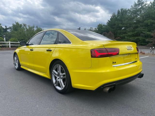 Sedans AUDI A6 2016 Żółty