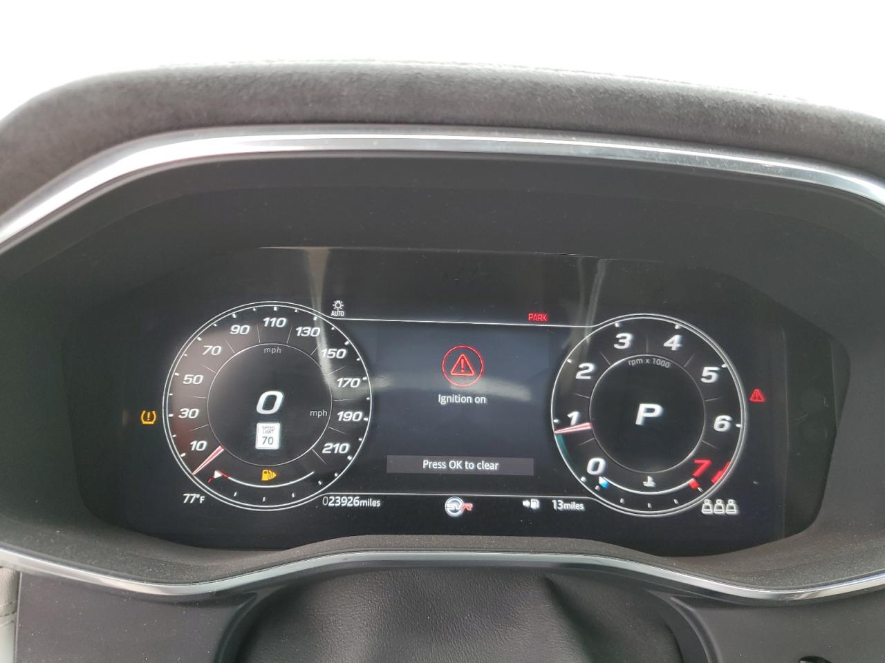 2021 Jaguar F-Pace Svr VIN: SADCZ2EE1MA684967 Lot: 66027805