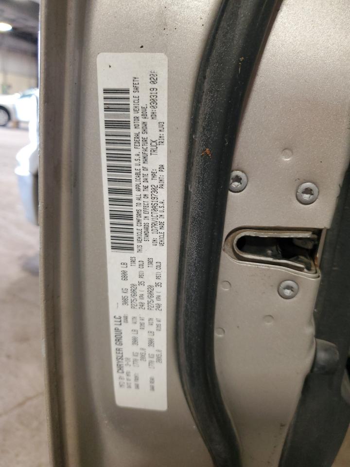 2010 Dodge Ram 1500 VIN: 1D7RV1CT0AS197302 Lot: 63210685
