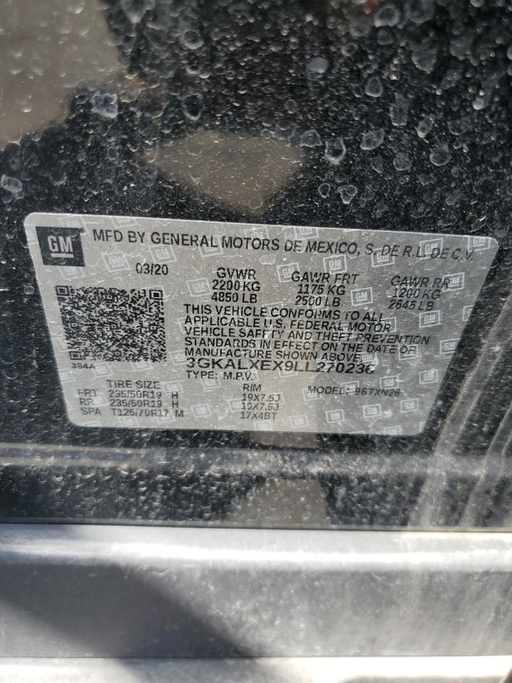 2020 GMC Terrain Denali VIN: 3GKALXEX9LL270236 Lot: 62923495