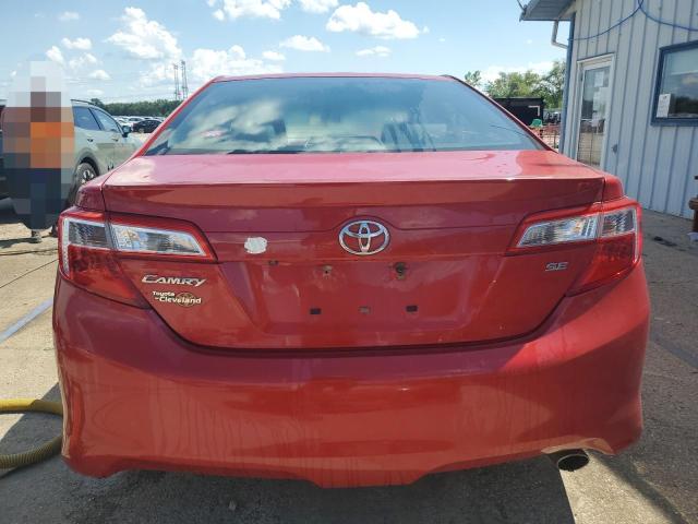  TOYOTA CAMRY 2014 Red