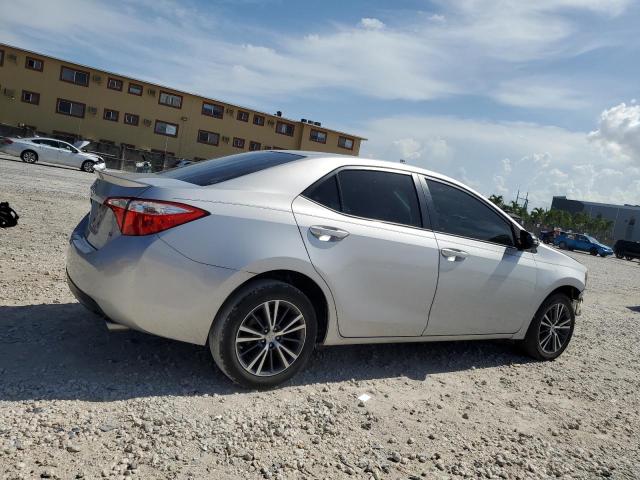  TOYOTA COROLLA 2016 Srebrny