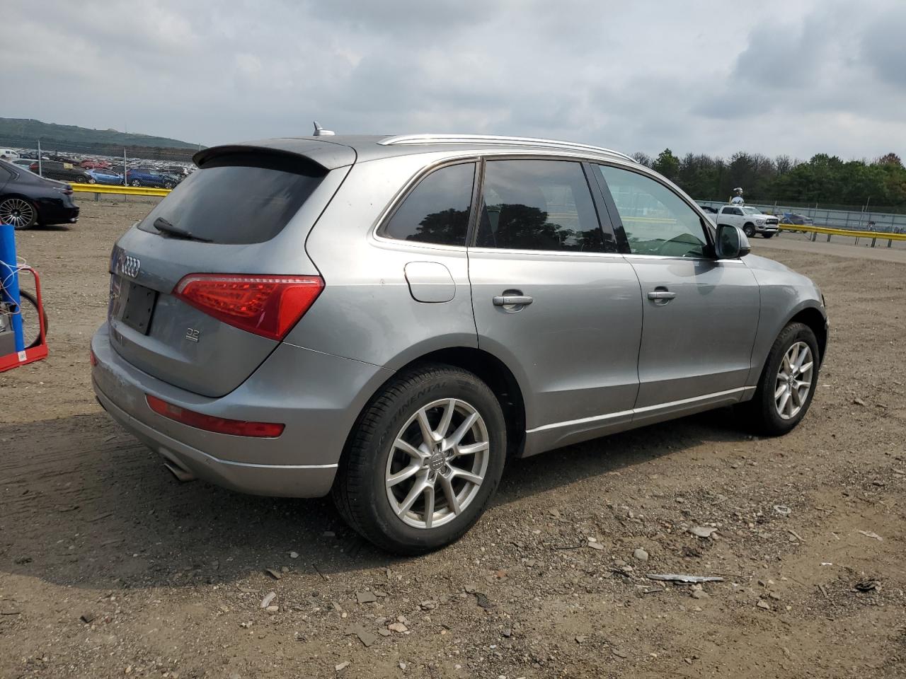 2009 Audi Q5 3.2 silver null gas WA1KK78R19A036599 photo #4