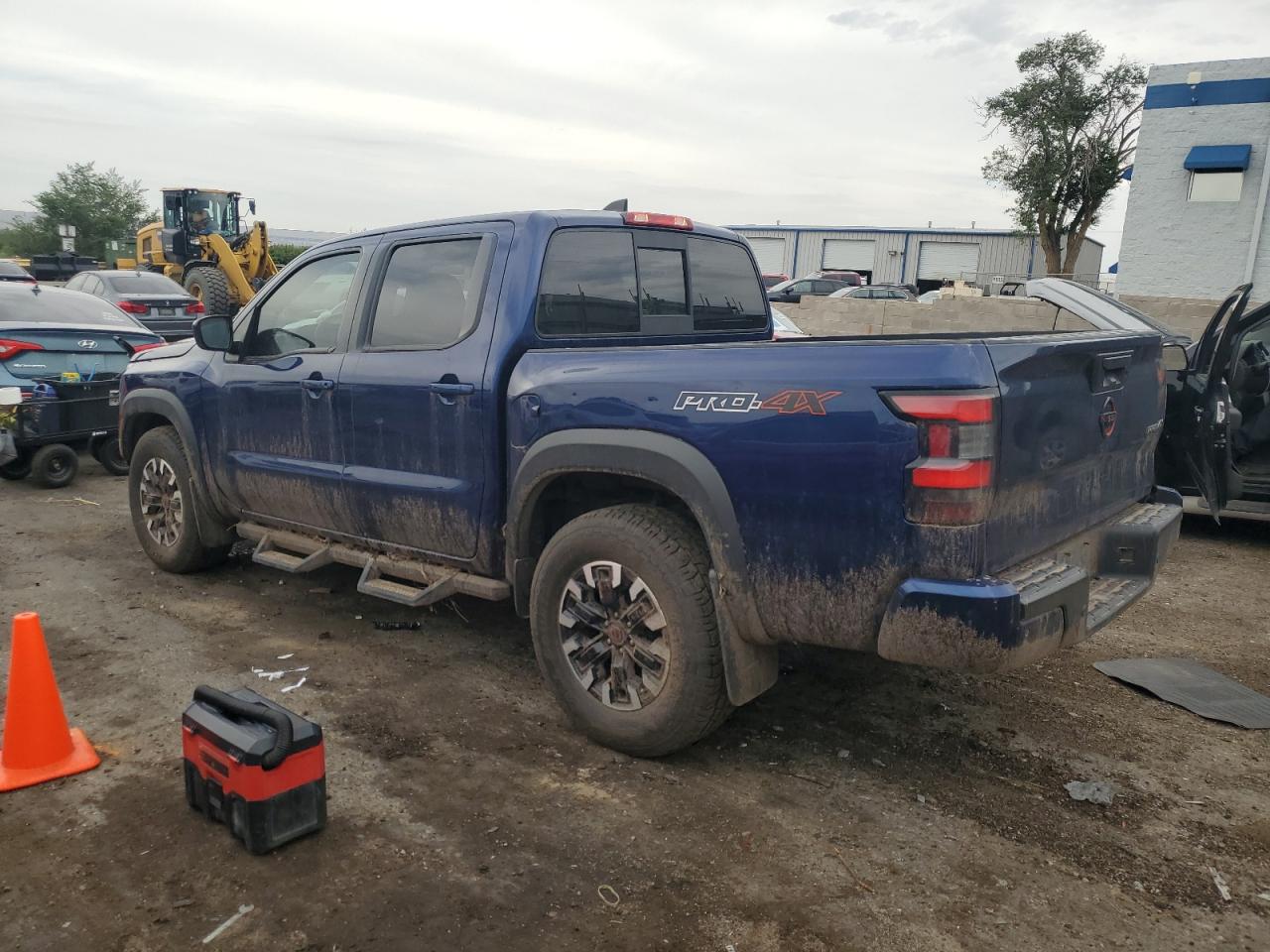2022 Nissan Frontier S blue null gas 1N6ED1EK6NN692539 photo #3