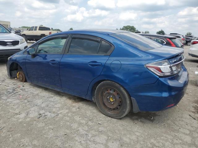 Sedans HONDA CIVIC 2015 Granatowy