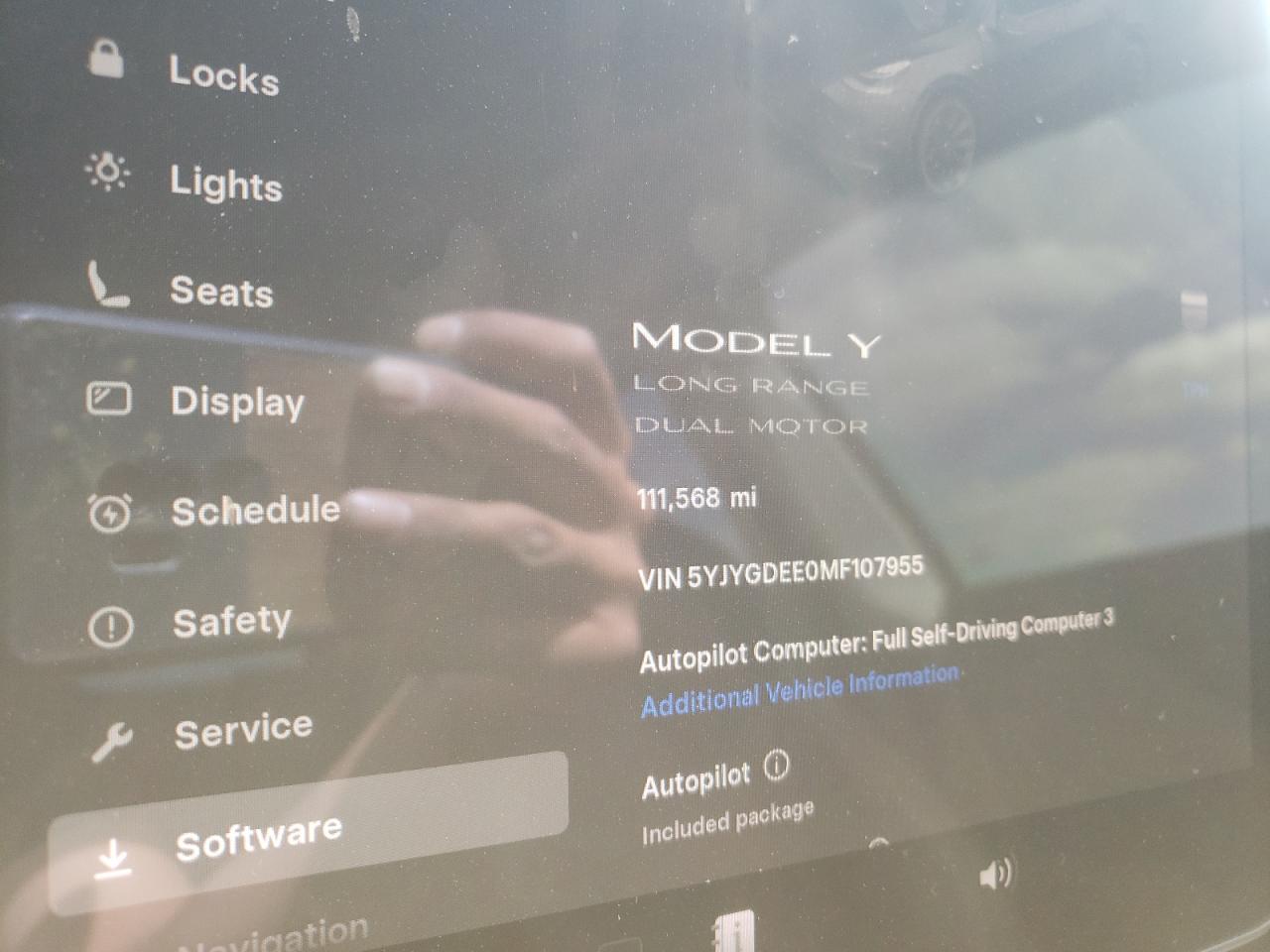 2021 Tesla Model Y VIN: 5YJYGDEE0MF107955 Lot: 65192185