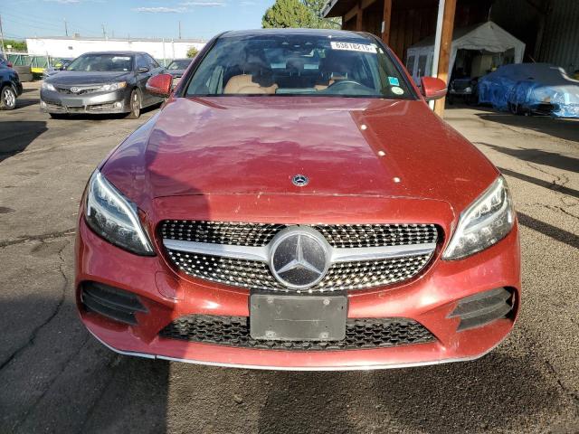  MERCEDES-BENZ C-CLASS 2020 Бордовый