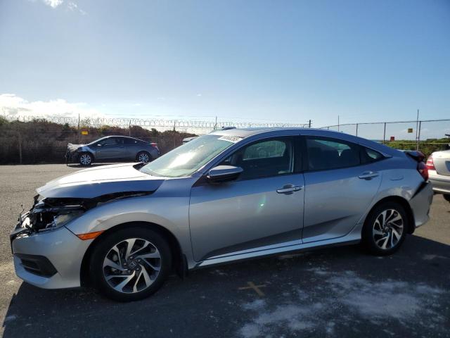  HONDA CIVIC 2016 Серебристый