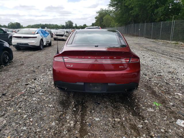  LINCOLN MKZ 2013 Czerwony