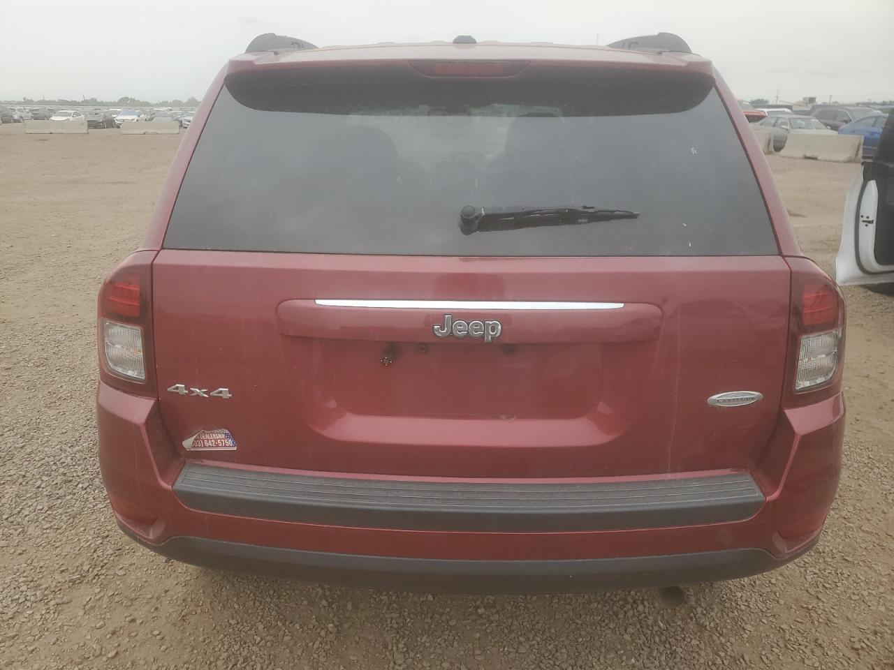 2017 Jeep Compass Latitude VIN: 1C4NJDEB1HD204637 Lot: 64510875