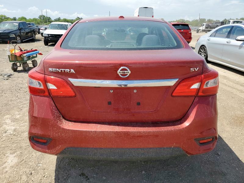  NISSAN SENTRA 2016 Бордовый