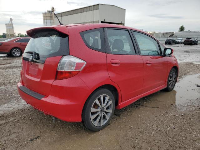  HONDA FIT 2012 Czerwony