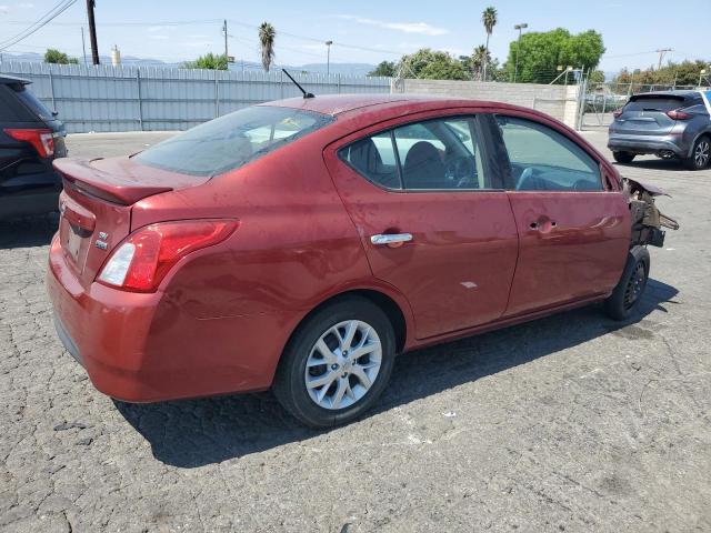  NISSAN VERSA 2018 Red