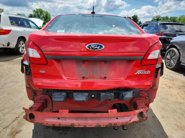  FORD FIESTA 2013 Red