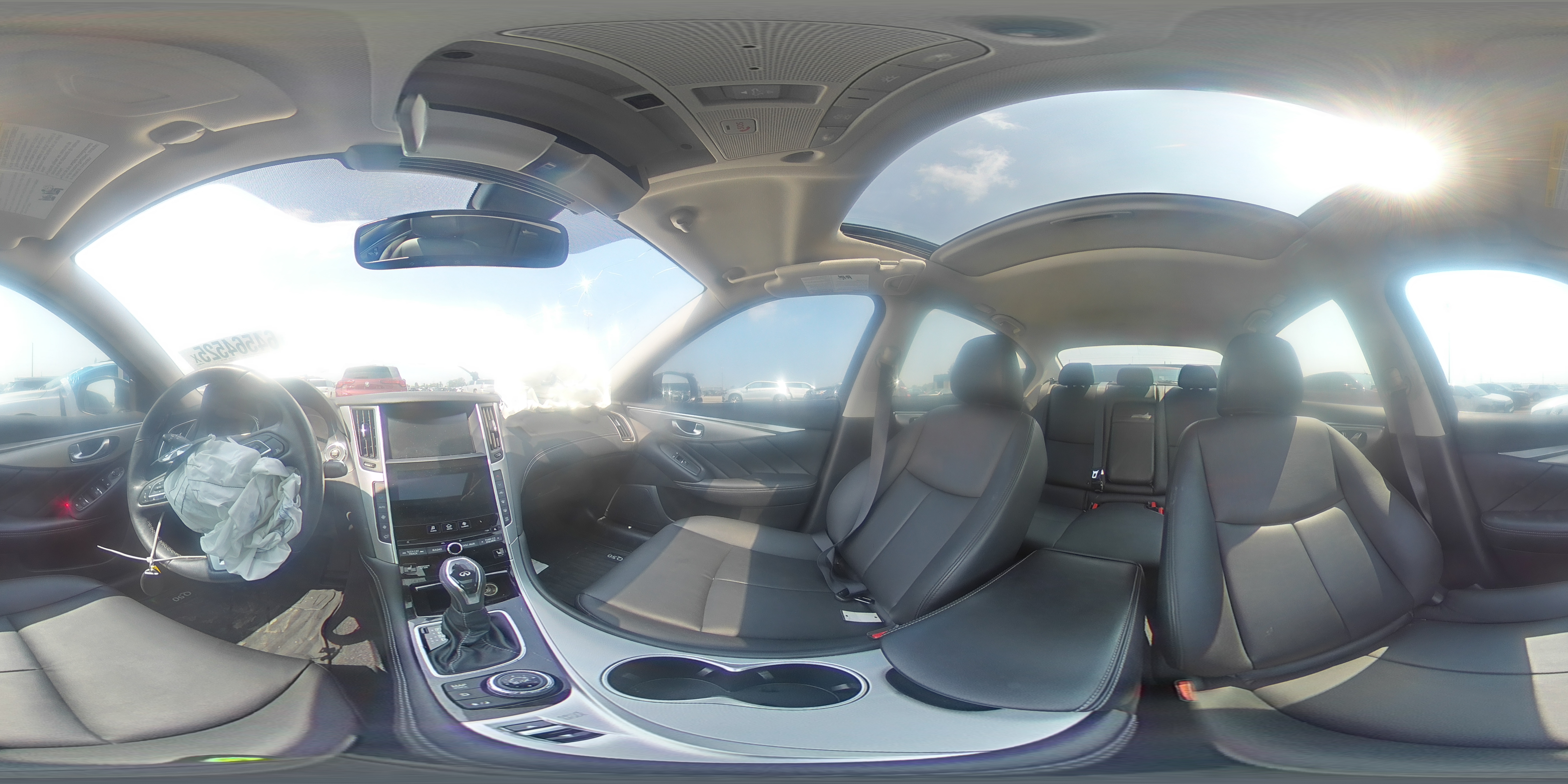 2019 Infiniti Q50 Luxe VIN: JN1EV7AR2KM590522 Lot: 64564525