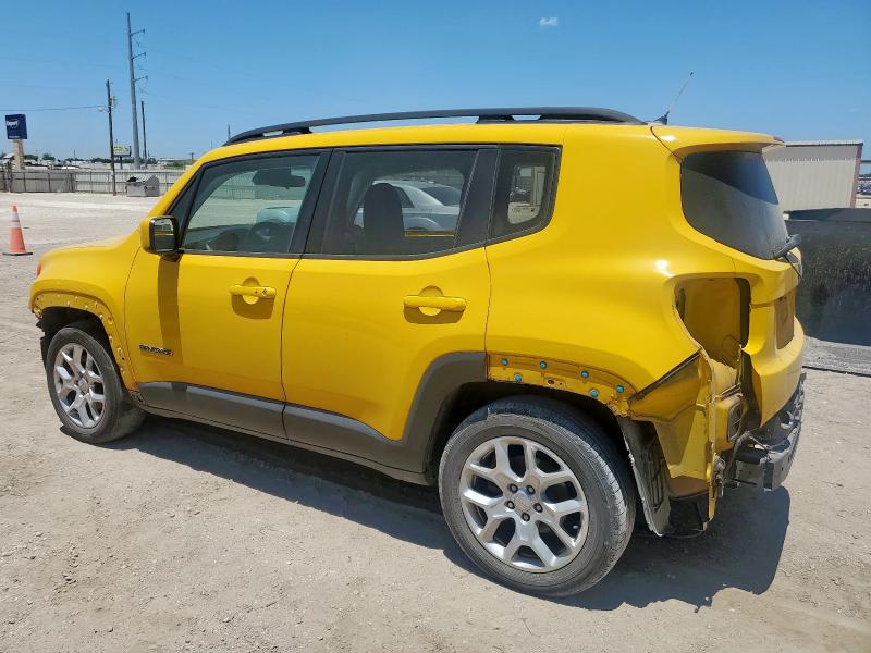  JEEP RENEGADE 2016 Żółty