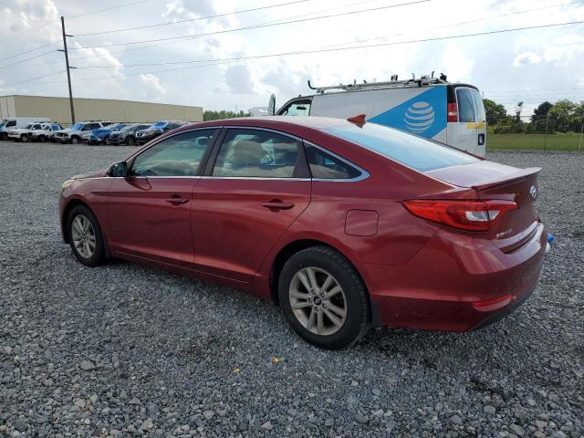  HYUNDAI SONATA 2015 Czerwony