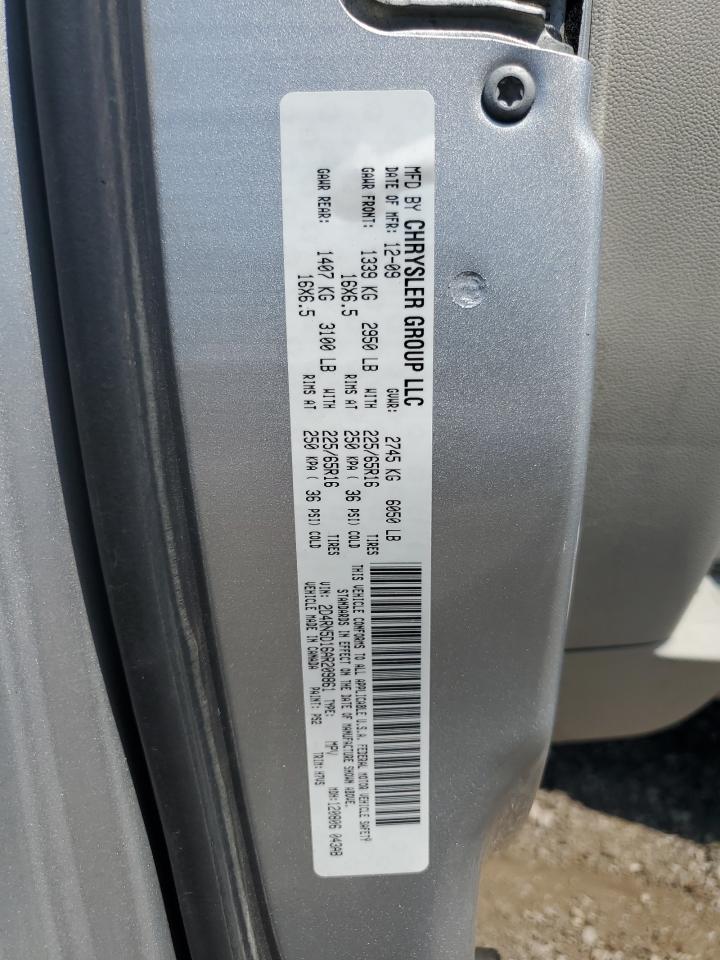2010 Dodge Grand Caravan Sxt VIN: 2D4RN5D16AR209861 Lot: 65576755