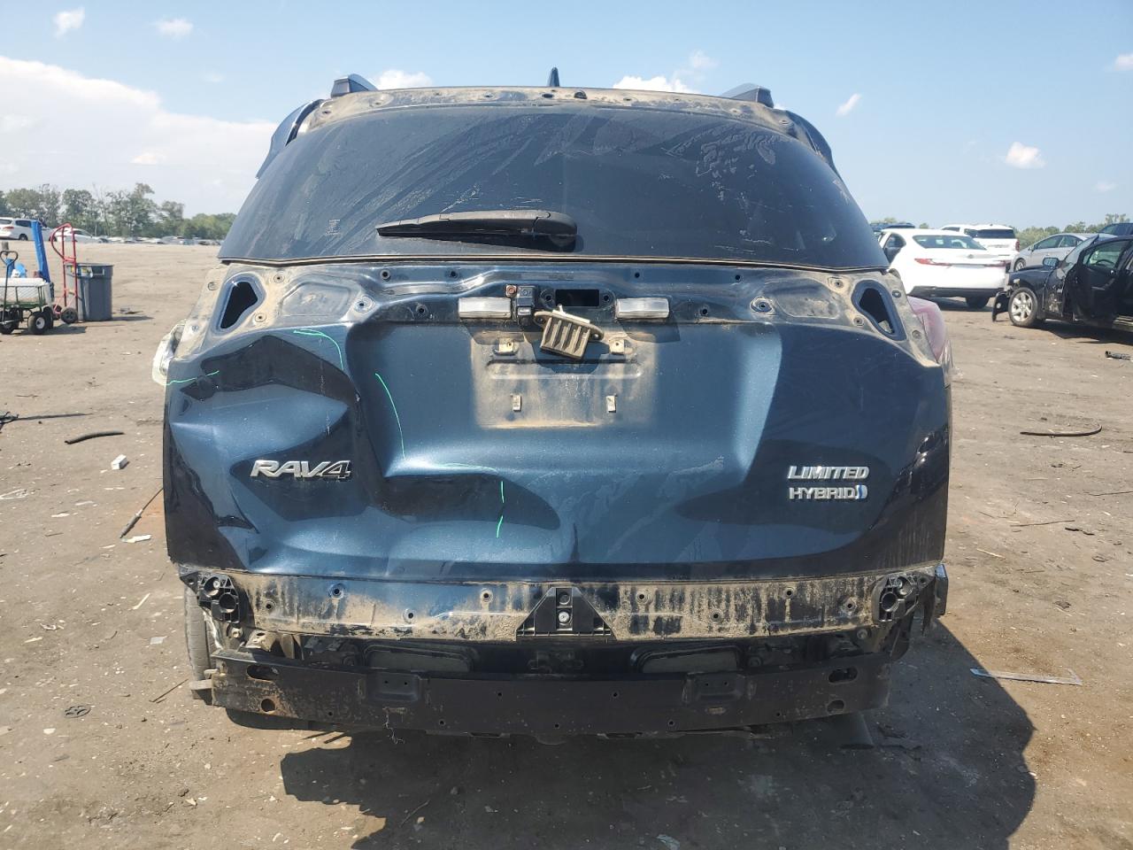 2017 Toyota Rav4 Hv Limited VIN: JTMDJREVXHD113157 Lot: 63386675