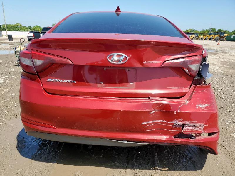  HYUNDAI SONATA 2017 Red