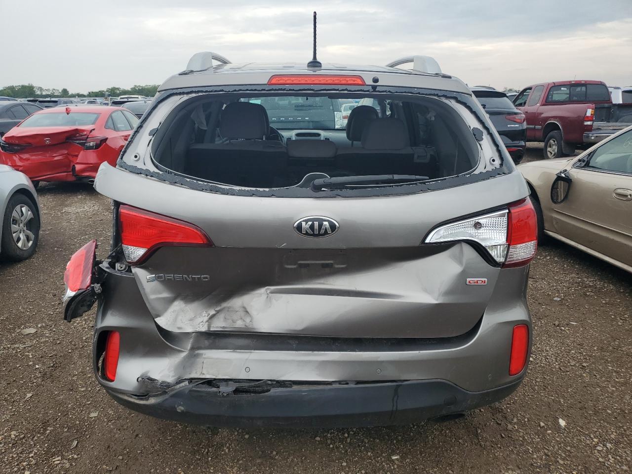 2015 Kia Sorento Lx VIN: 5XYKT4A62FG589419 Lot: 63785565