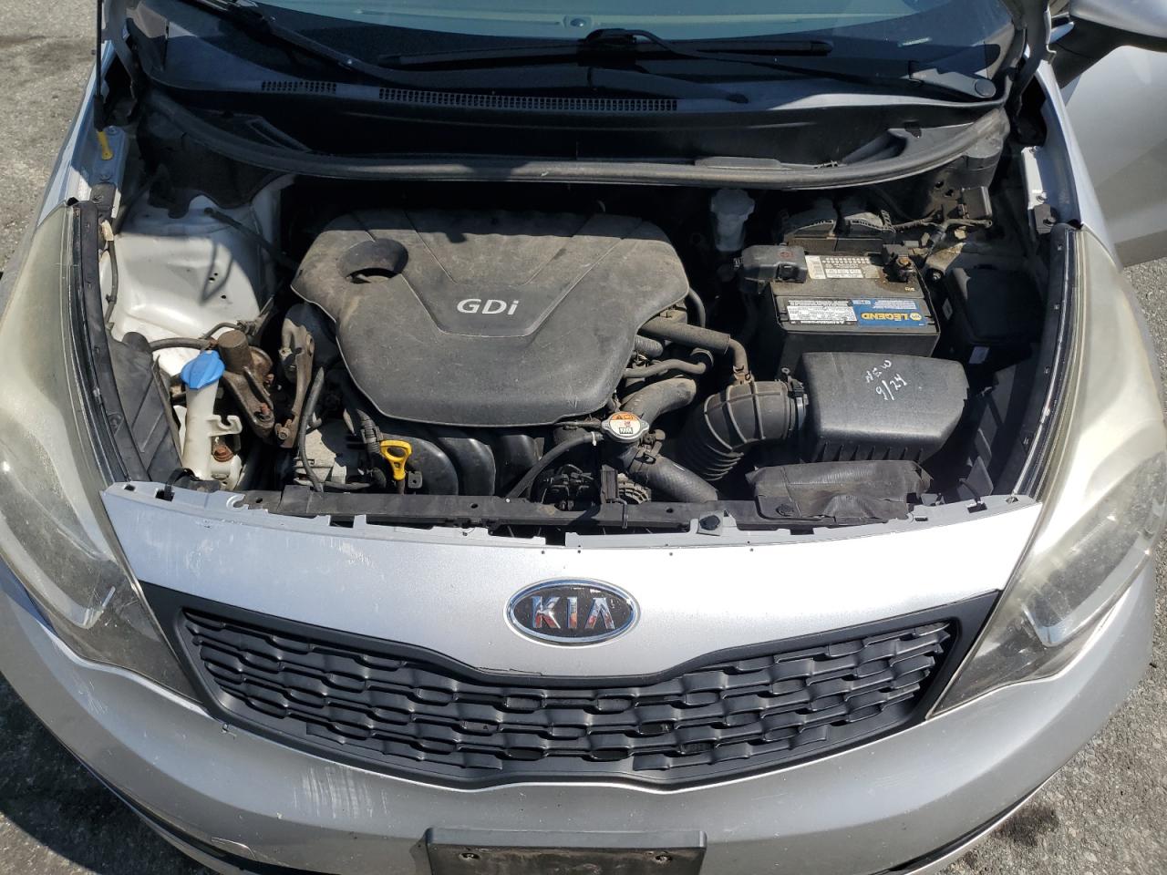 2013 Kia Rio Lx VIN: KNADM4A39D6129487 Lot: 64016165