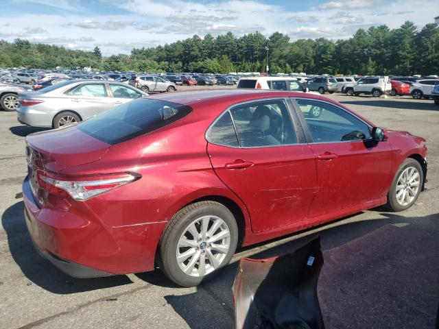  TOYOTA CAMRY 2018 Czerwony