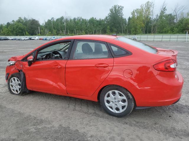  FORD FIESTA 2013 Red