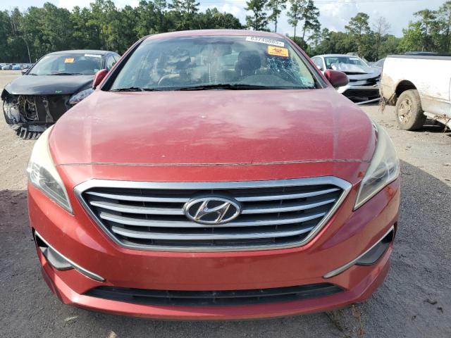  HYUNDAI SONATA 2017 Czerwony