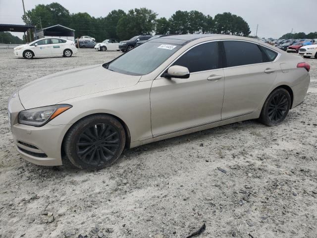 Sedans HYUNDAI GENESIS 2015 tan