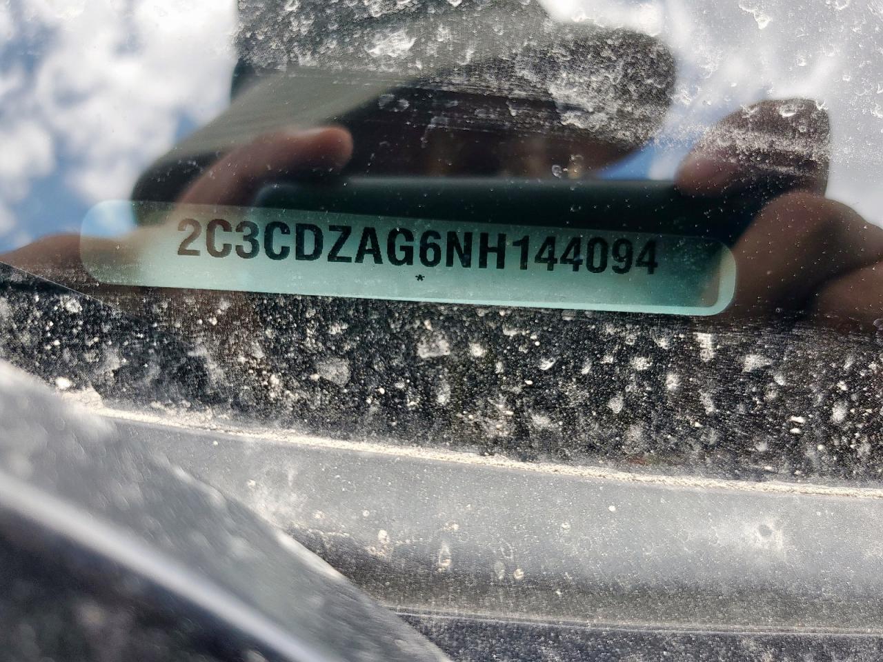 2022 Dodge Challenger Sxt VIN: 2C3CDZAG6NH144094 Lot: 66398475