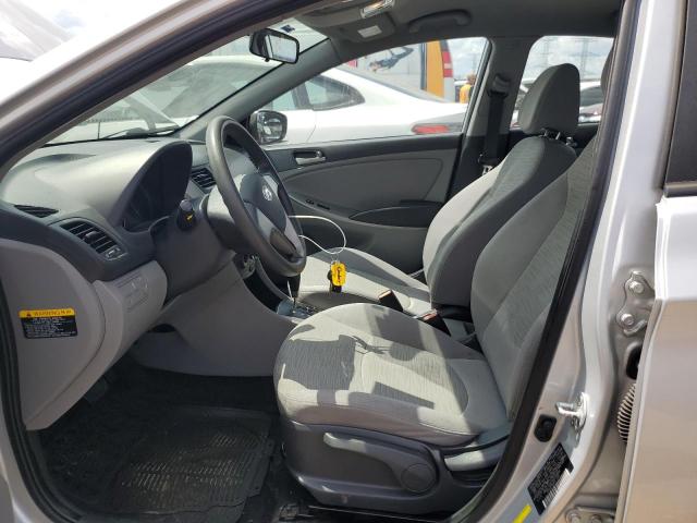  HYUNDAI ACCENT 2017 Серебристый