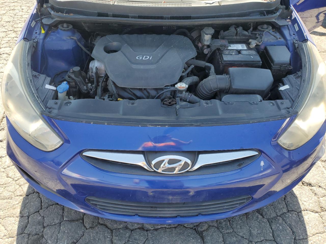 2013 Hyundai Accent Gls VIN: KMHCT4AE6DU330791 Lot: 63867995