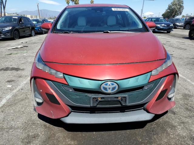 Hatchbacks TOYOTA PRIUS 2017 Czerwony