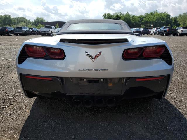Cabriolets CHEVROLET CORVETTE 2017 Srebrny